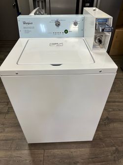 Whirpool Commercial Top-Load Washer, Coin Slide Take It Home In Payments Please Read Description