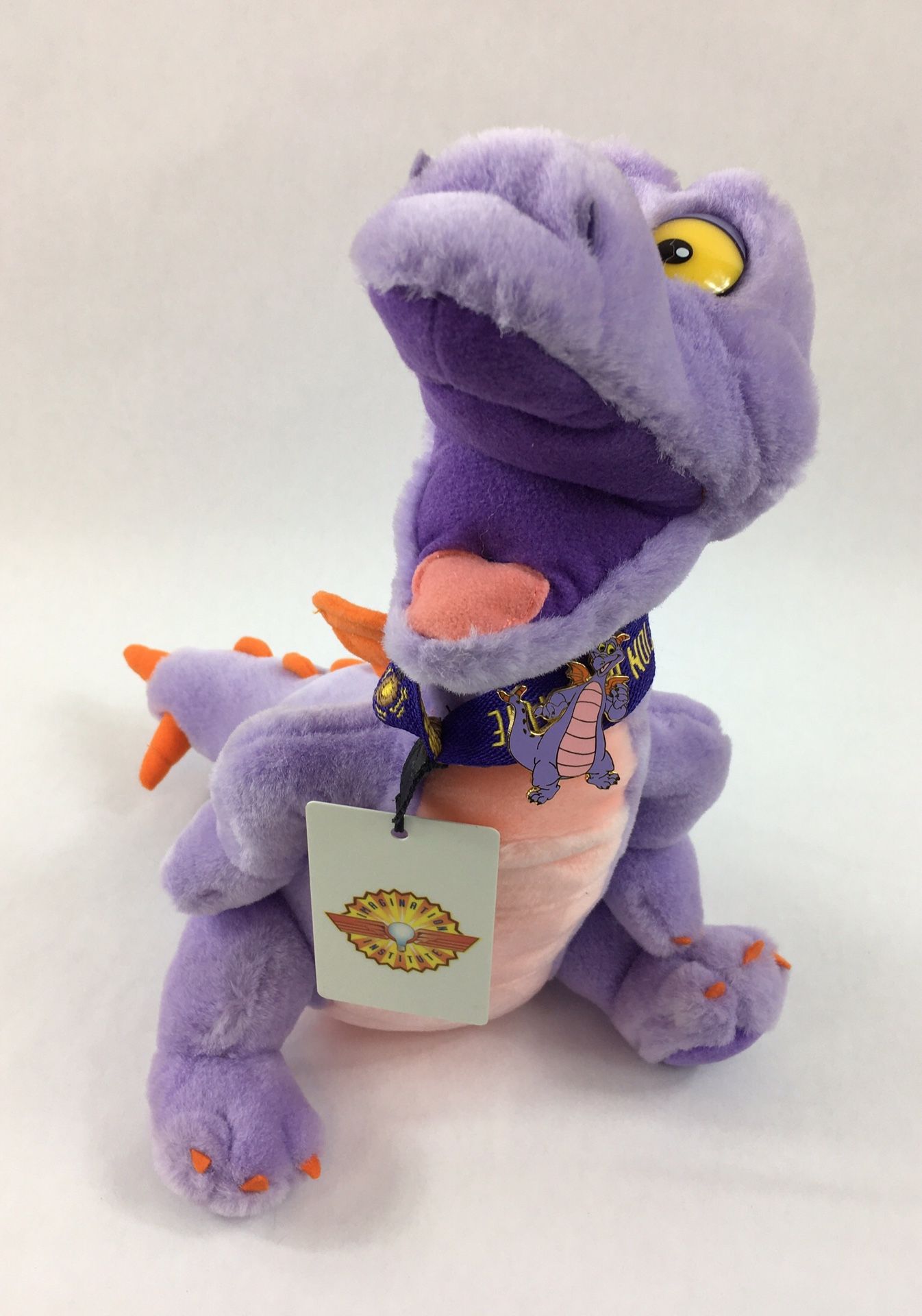 Disney Epcot Imagination! Mascot Figment Plushie with Pin! - Like NWOT