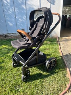 The Nuna Mix next stroller. (Adapter & infant car seat not included).
