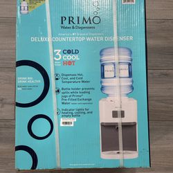 Primo Water Deluxe Countertop Water Dispenser (Brand New in box)