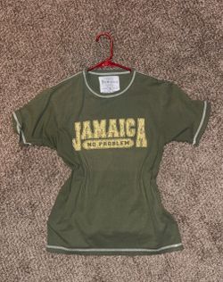 Jamaica No Problem Graphic T-Shirt Size Small