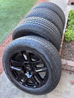 20 inches Chevy wheels and tires