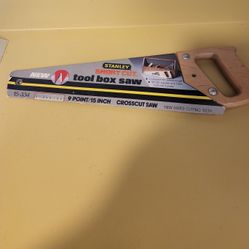 Stanley Box Saw