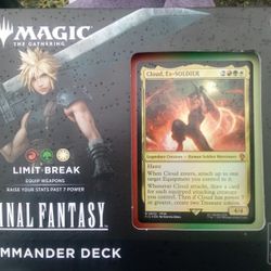 Magic Final Fantasy Commander Deck 