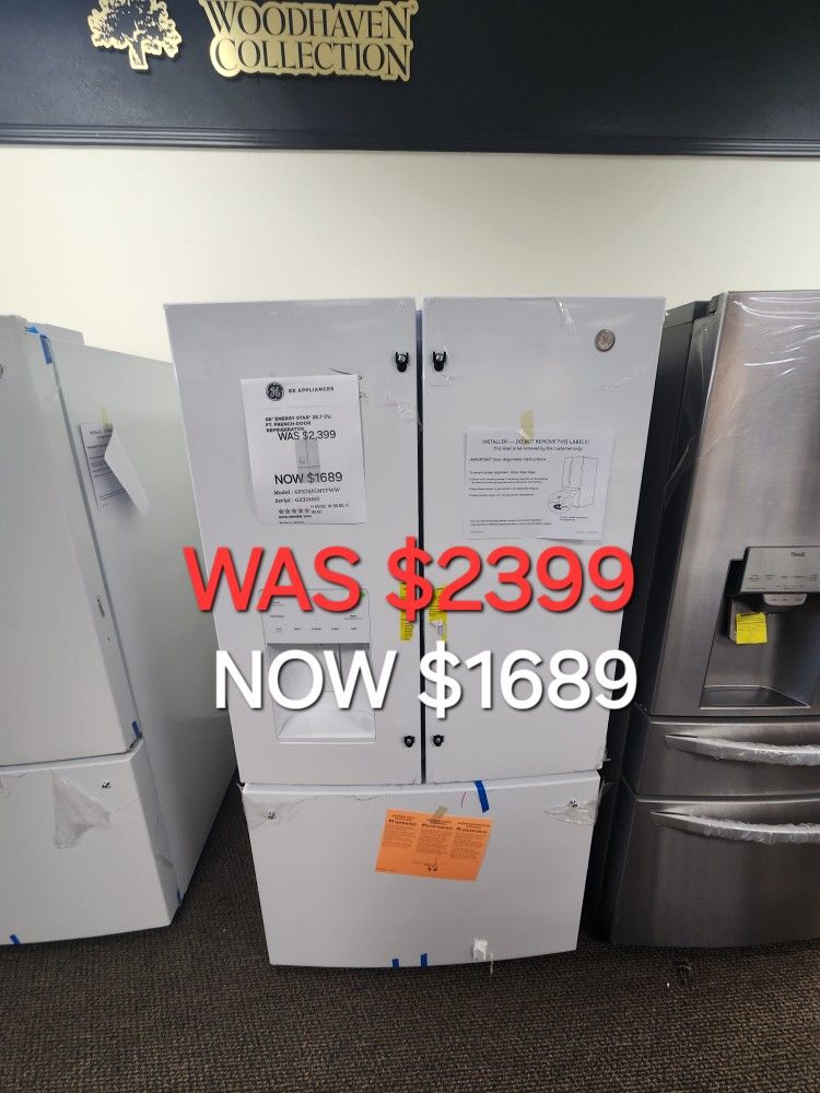 GE Energy Star 25.7 Cu. Ft. French Door Refrigerator