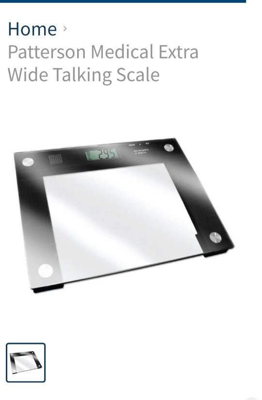 Talking Scale Extra Wide Retails For $150