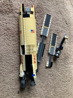 Legos rocket etc