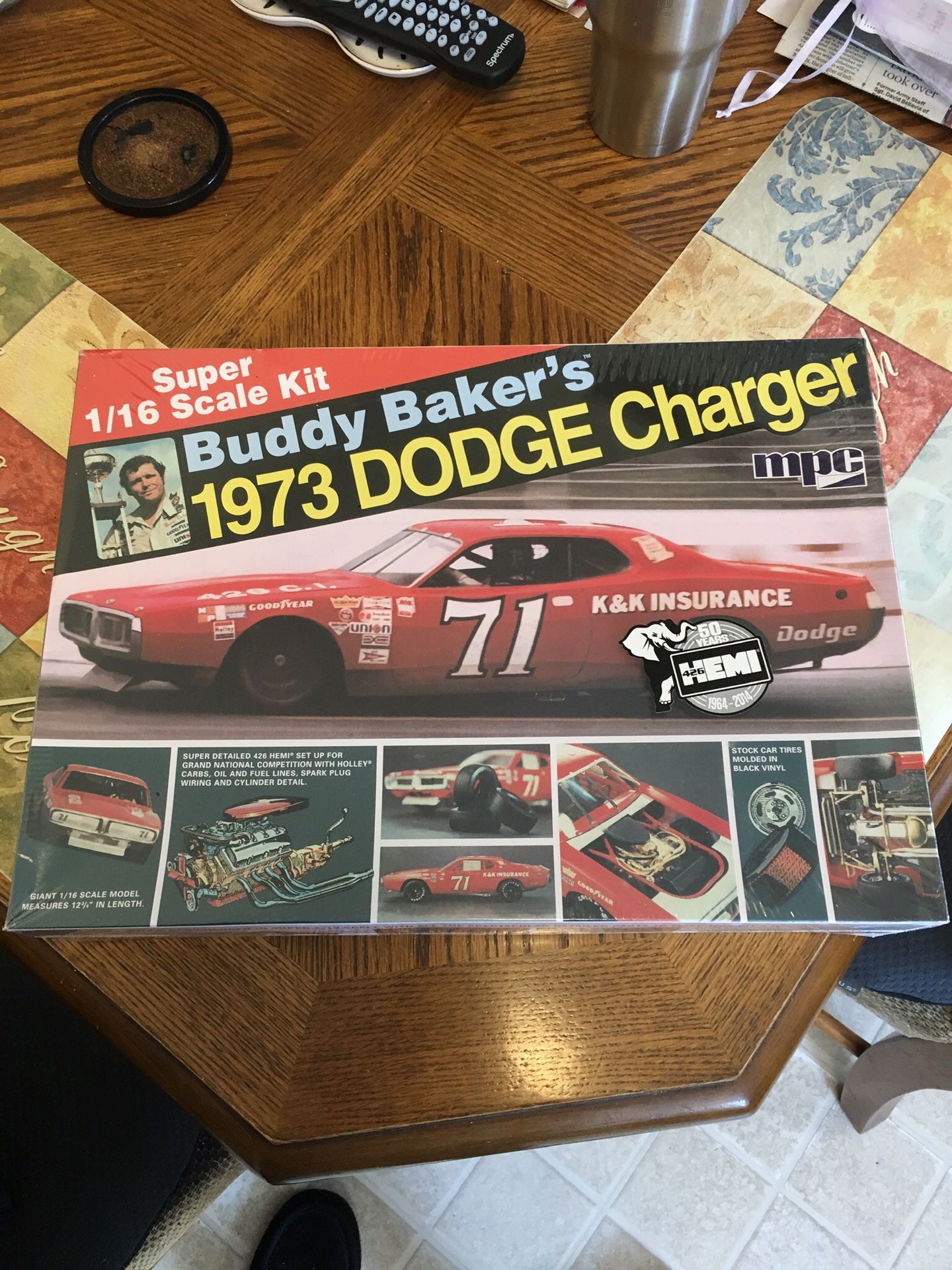 1/16 Scale Buddy Baker’s 1973 Dodge Charger