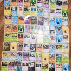 Pokémon Cards 100 Pieces For $15.