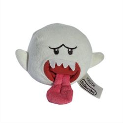 Nintendo Ghost Boo All Star Plush 4" Super Mario Bros Little Buddy Stuffed Toy