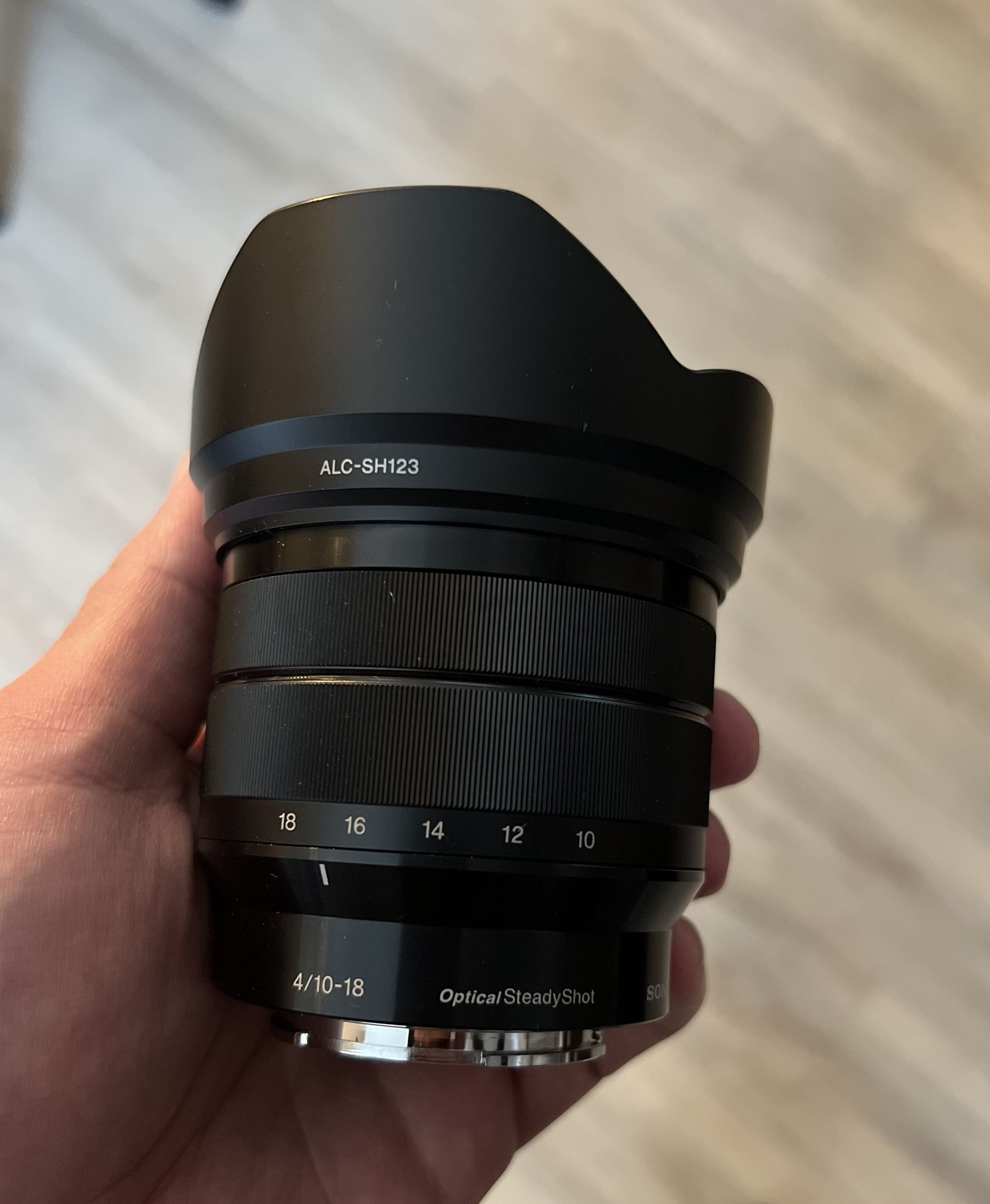 Sony 10-18mm F/4 E Mount Lens