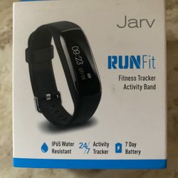 Jarv RUNfit Fitness Tracker Activity Band (Brand New In Box!)