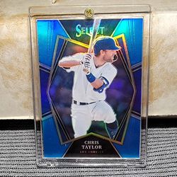 Chris Taylor  Dodgers Numbered Card 