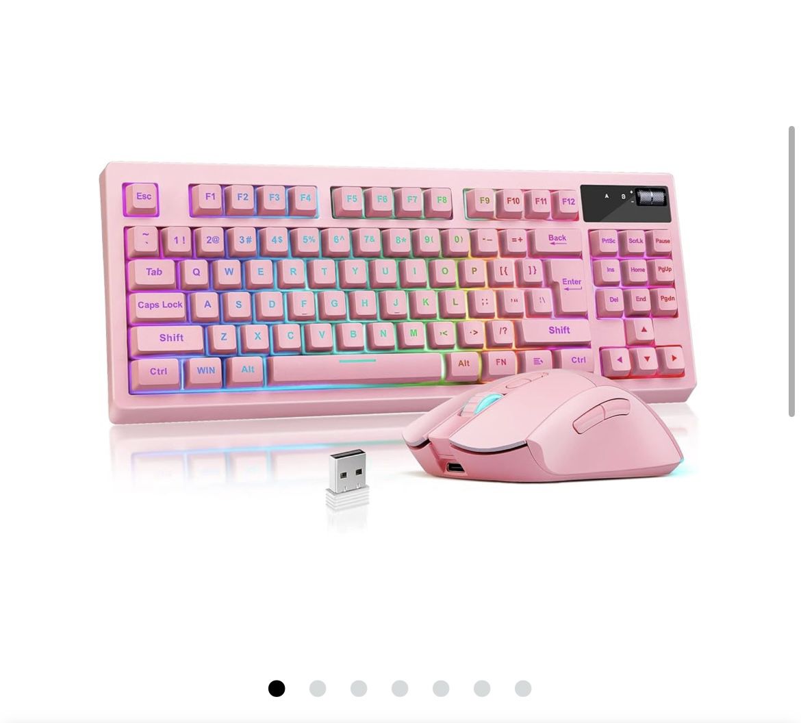 RGB Wireless Gaming Keyboard & Mouse