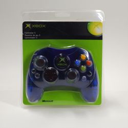 New Microsoft Original Xbox Controller S Blue