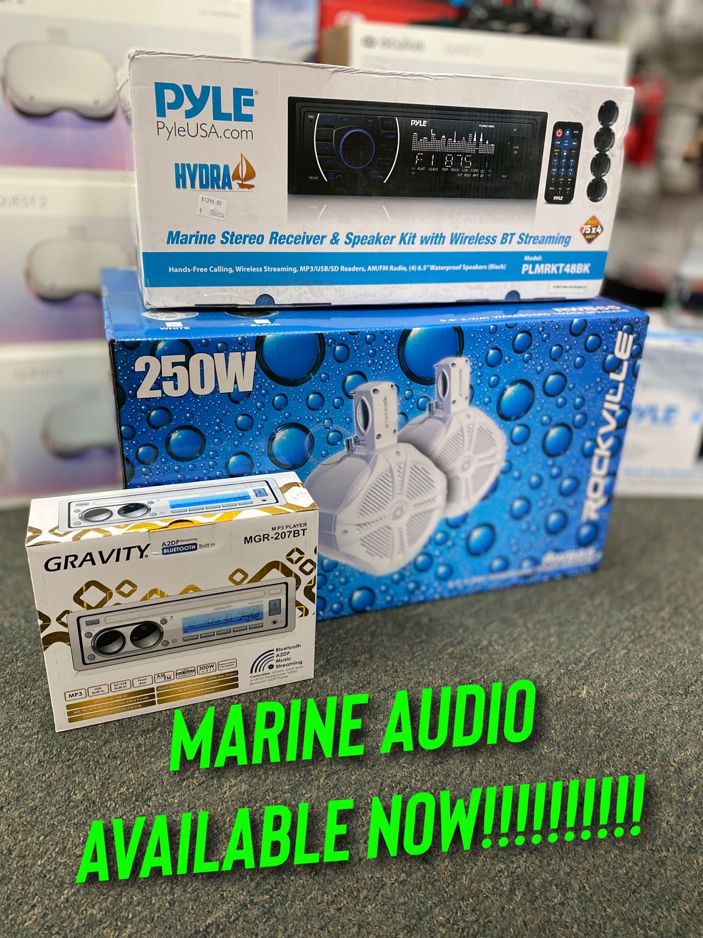 MARINE AUDIO AVAILABLE NOW!!!!!!!!