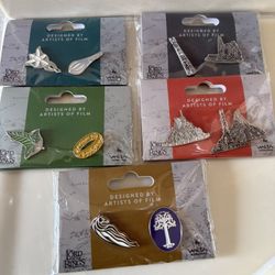 Lord Of The Rings Collector Pins By Weta 