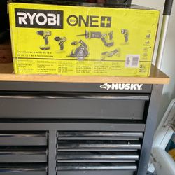 Ryobi ONE+ 18v 6 Tools Combo Kit NEW
