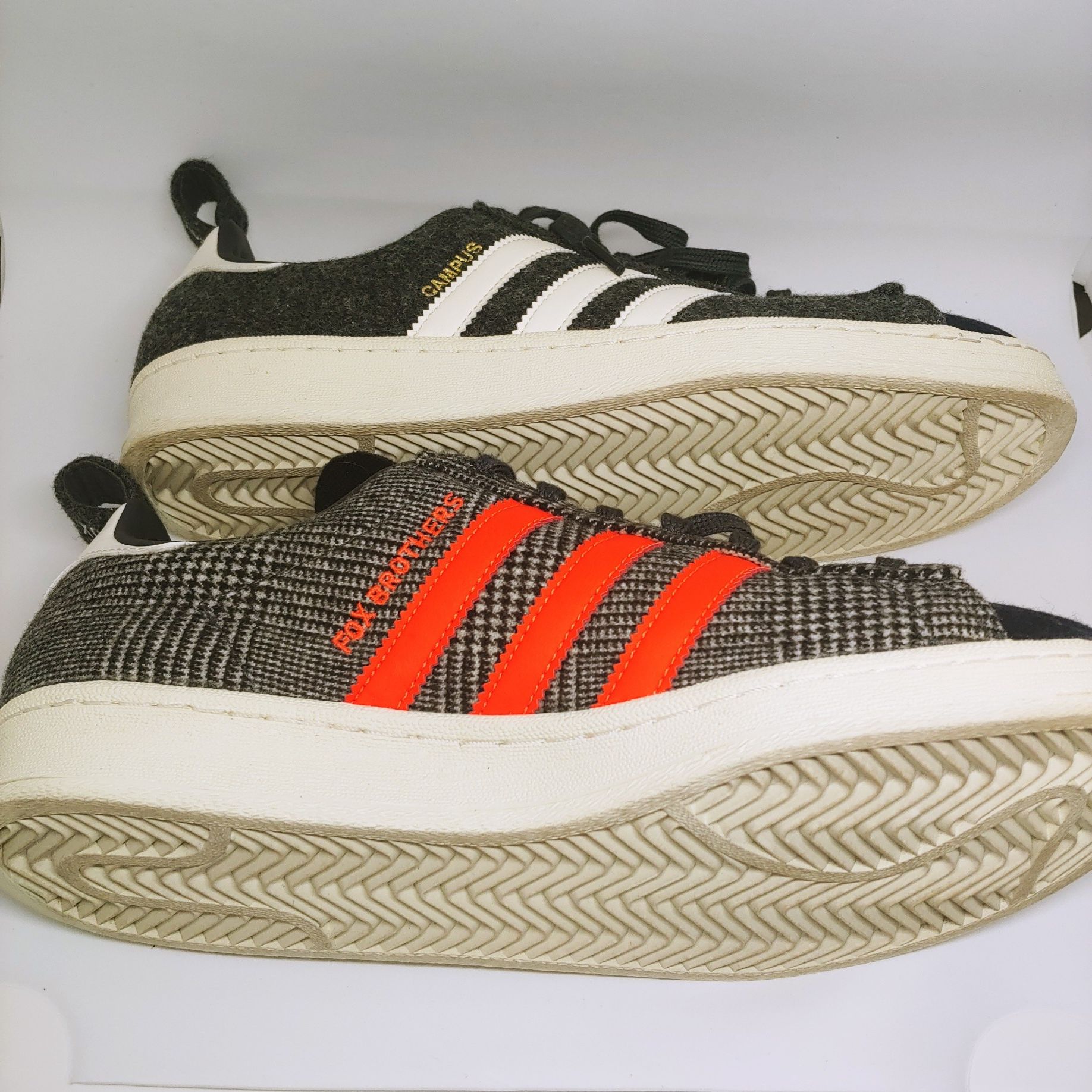 Adidas X Size? X Fox Brothers Campus 80s Limited US 7 1/2 UK 7