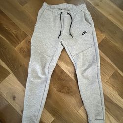 Gray Nike Tech Sweatpants