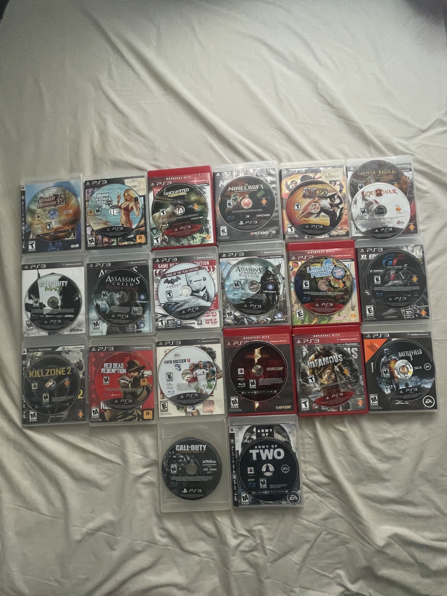 18 Good Quality PS3 Games For 