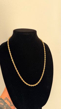 14kt Gold Rope Chain