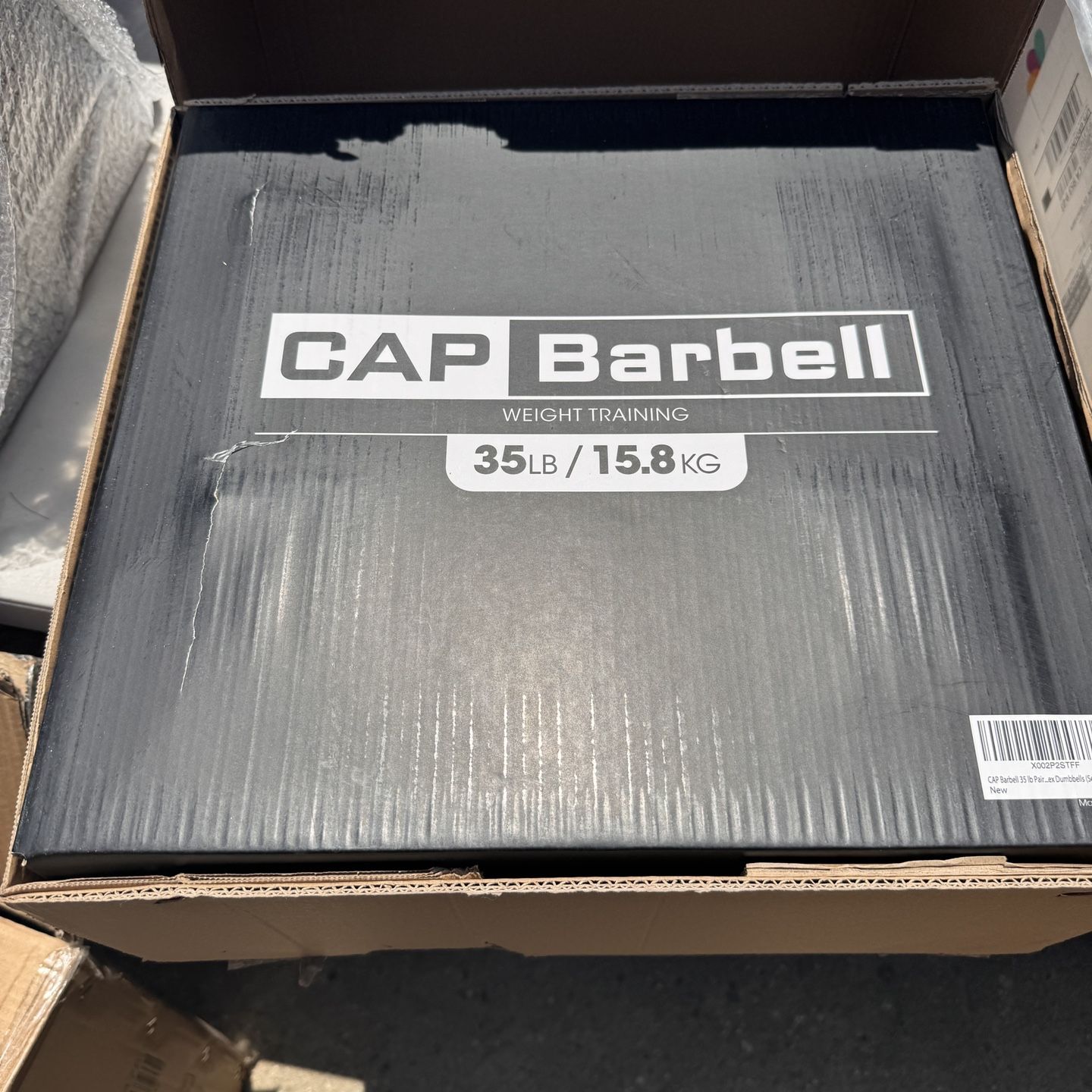 Cap Barbell 35lb Dumbbell 2 Piece Set