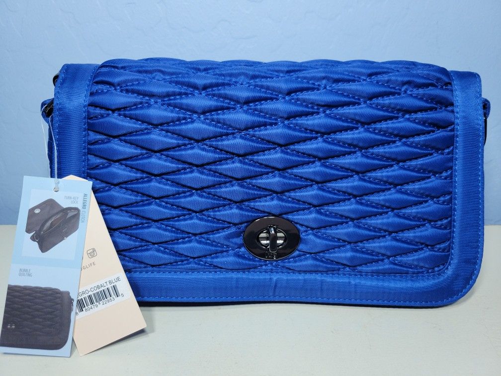 Lug Women's Allegro Cobalt Blue Crossbody Bag