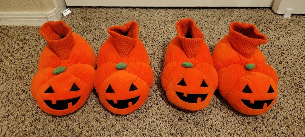 Gymboree Pumpkin Slipper Size 13/1 Child 