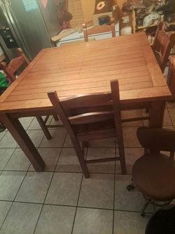 Comedor de madera