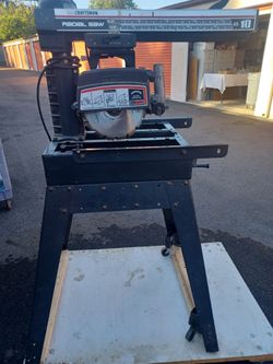 Craftsman radial saw 10"