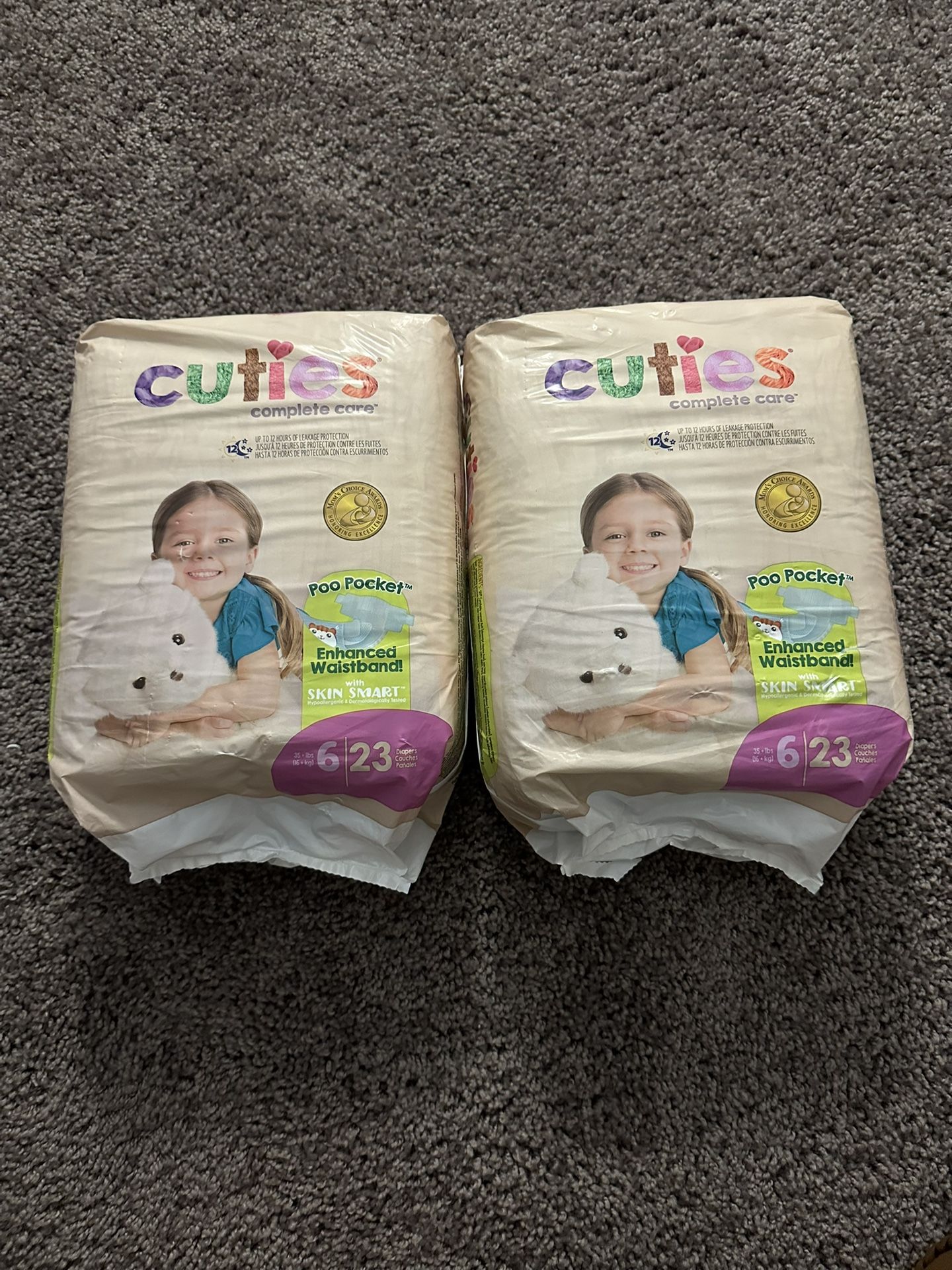 Cuties Diapers Size 6