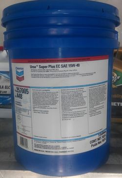 Aceite chevron 15w-40 para motor diesel