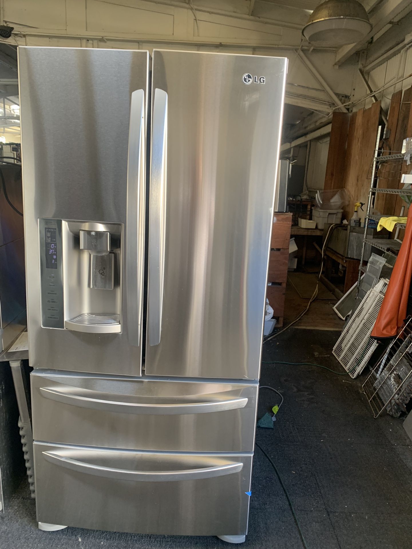 Fridge LG Good Condition 4 Door 90 Days Warranty Refry LG Buenas Condiciones 4 Puertas 90 Dias De Garantia