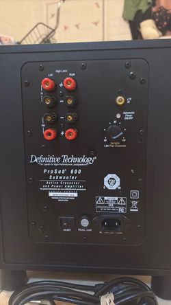Definitive Technology ProSub 600 subwoofer for $70 or obo works great and