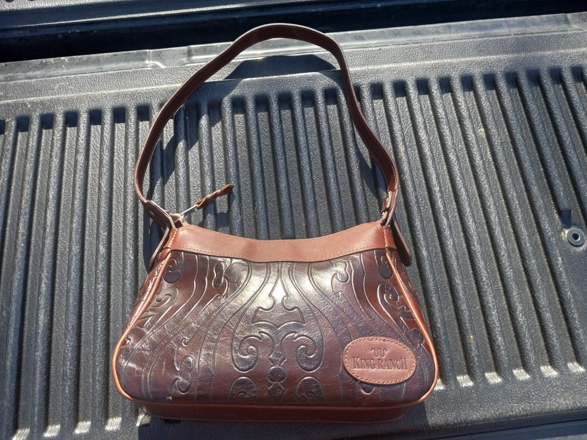King Rach Leather Purse / Hand Bag