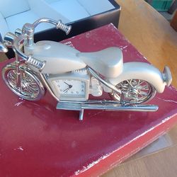 Colck work mororcycle