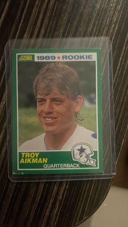 Score Troy Aikman Rookie Card