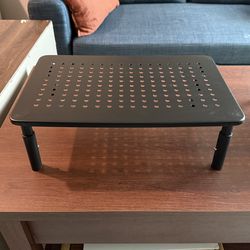 Black Metal Monitor Stand
