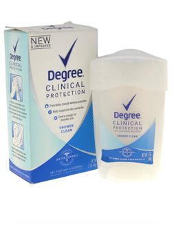 New Degree Clinical Protection Shower Clean Antiperspirant Deodorant
