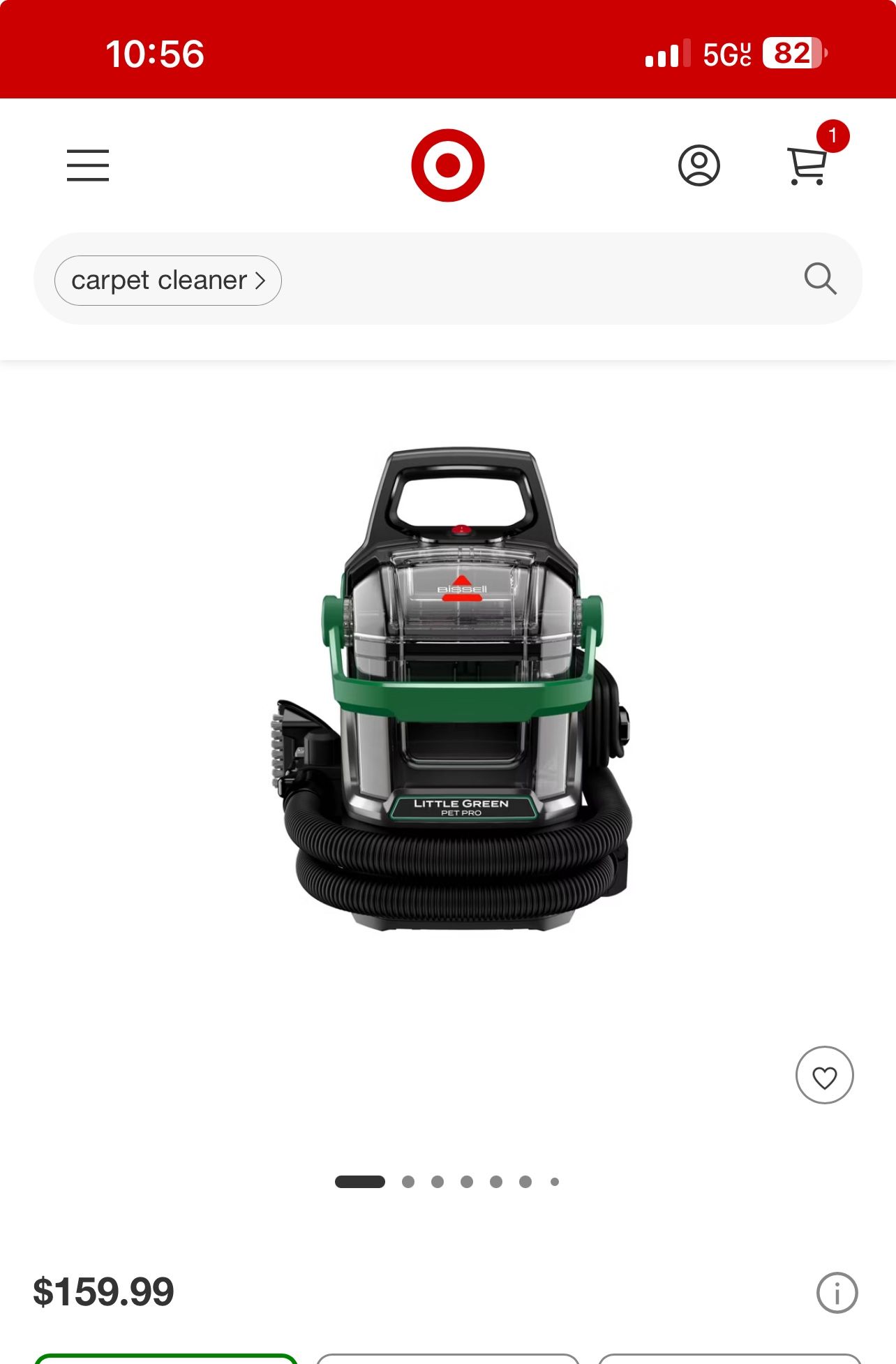 Lil Green Bissell Brand New