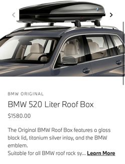 BMW 520 Liter Roof Box