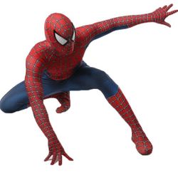 Spiderman super marvel hero Costume Superhero Spandex Jumpsuit Bodysuit Costume Mask 3D Style size xxlarge