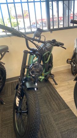 Emojo street X 750W/48V (28mph/60milea battery) UL Certified 325 lbs max sage green