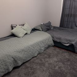 Trundle Bed w/2 Mattresses