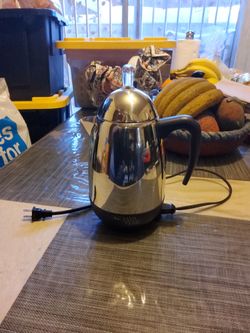 Melitta perk percolator coffee maker pot s steel