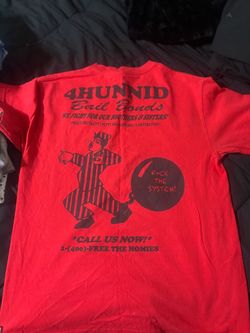 YG 4hunnid shirt size medium