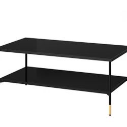 Coffee Table Gloss Black