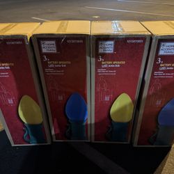 3foot Battery Operated LED JUMBO BULB