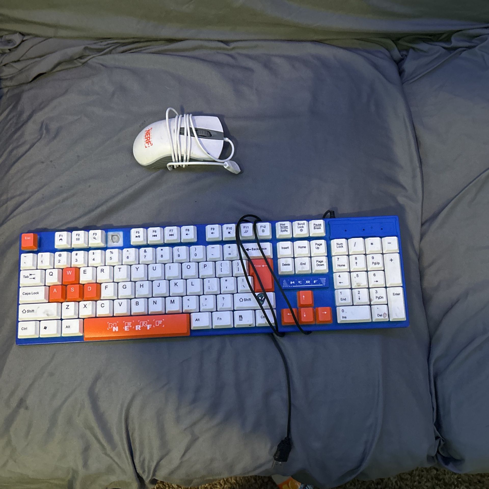 Nerf Keyboard And Mouse